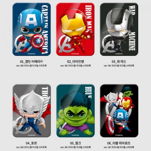 [MARVEL] 마블 SD크리스탈 스마트톡, 2만원이상 무료배송, 사은품증정, 당일발송, , 