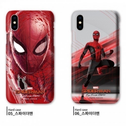 MARVEL 스파이더맨 파 프롬 홈 빈티지 하드 케이스 (갤럭시 아이폰 LG 90기종), 2만원이상 무료배송, 사은품증정, 당일발송, 코지, 