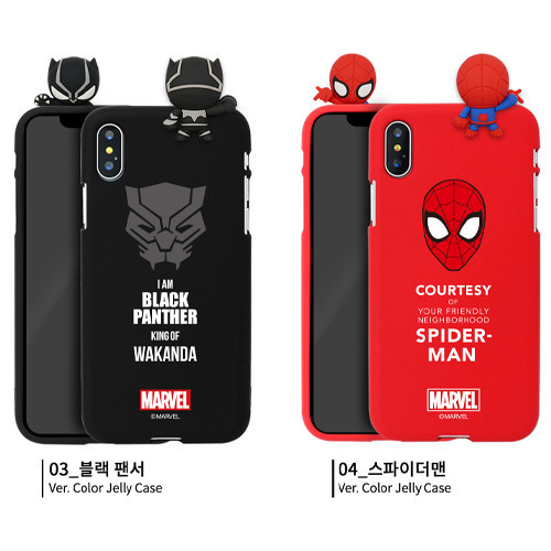 MARVEL 마블 타이포 3D 피규어 소프트 젤리 케이스 (갤럭시 아이폰 LG 100기종), 2만원이상 무료배송, 사은품증정, 당일발송, 코지, 