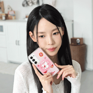 애니멀 썸머비치 클리어 렌즈가드 맥세이프 케이스