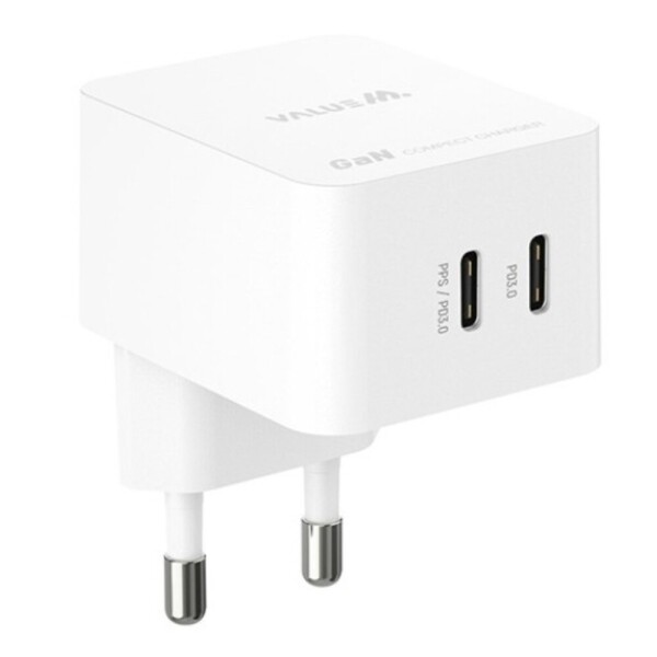 스퀘어 25W(PD3.0+PD3.0) 2포트 PPS 초고속 분리형 충전기(케이블 미포함), 2만원이상 무료배송, 사은품증정, 당일발송, 스피디, 