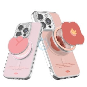 스윗 블룸 클리어 렌즈가드 맥세이프 케이스+투명 맥세이프 톡